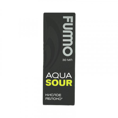 Жидкость FUMMO AQUA SOUR Кислое Яблоко 20mg 30ml